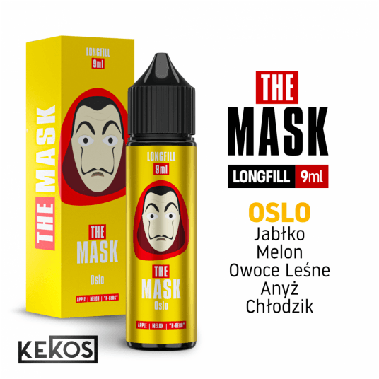 Longfill The Mask 9/60ml Oslo - Apple Melon H-Berg