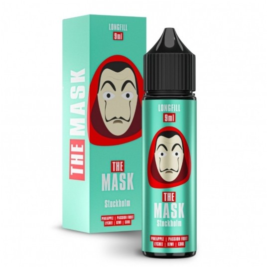 Longfill The Mask 9/60ml Stockholm - Pineapple Passion fruit Lychee Kiwi Cool