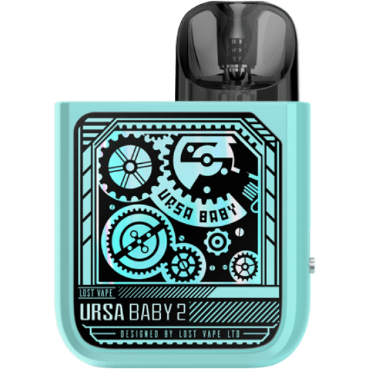 POD Lost Vape Ursa Baby 2 - Pop Blue x Time Gear