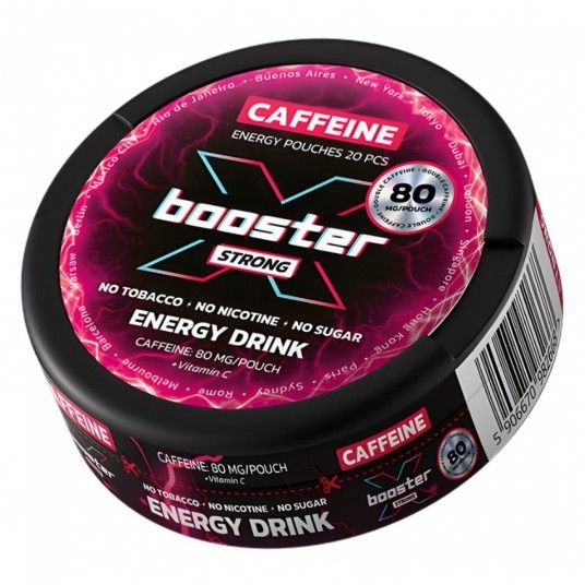 Saszetki kofeinowe X-Booster Energy Drink 80mg