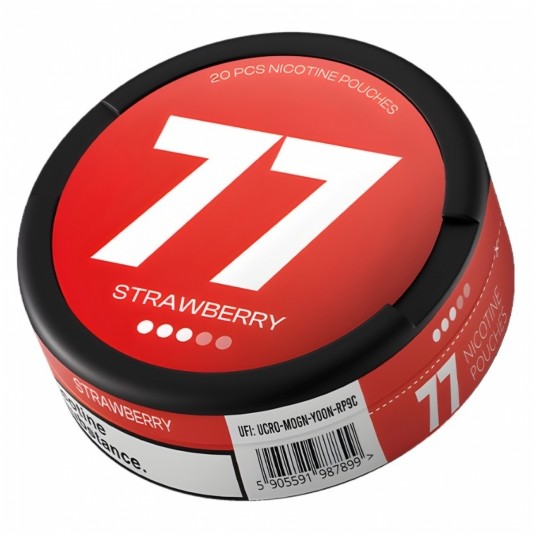 Saszetki nikotynowe 77 Strawberry 10,4mg