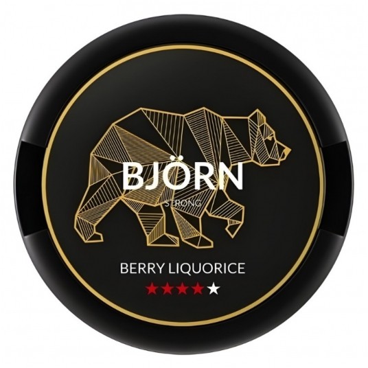 Saszetki nikotynowe BJORN Berry Liquorice 19,5mg