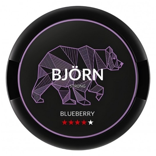 Saszetki nikotynowe BJORN Blueberry 19,5mg