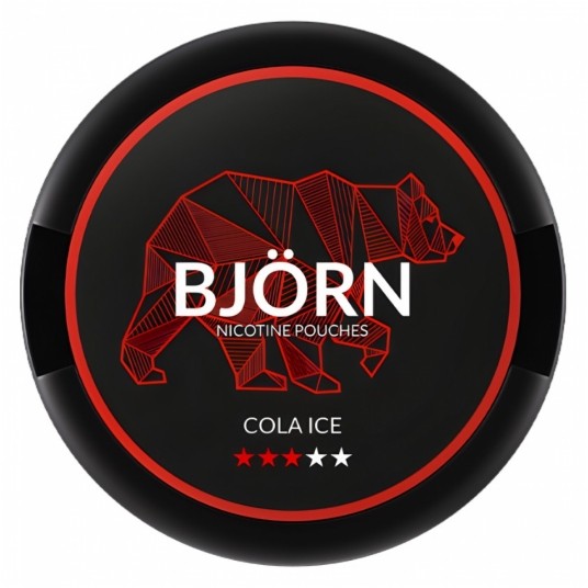 Saszetki nikotynowe BJORN Cola Ice 9,1mg