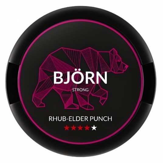 Saszetki nikotynowe BJORN Rhub Elder Punch 19,5mg