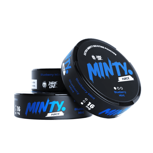 Saszetki nikotynowe Dark Line MINTY Blu. Mint 16mg