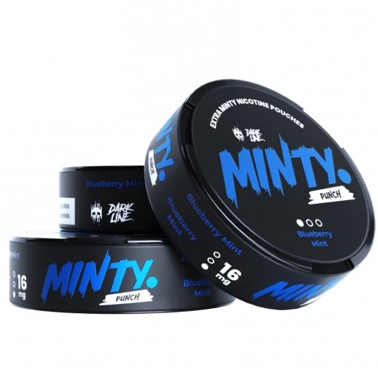 Saszetki nikotynowe Dark Line MINTY Blueberry Mint 16mg