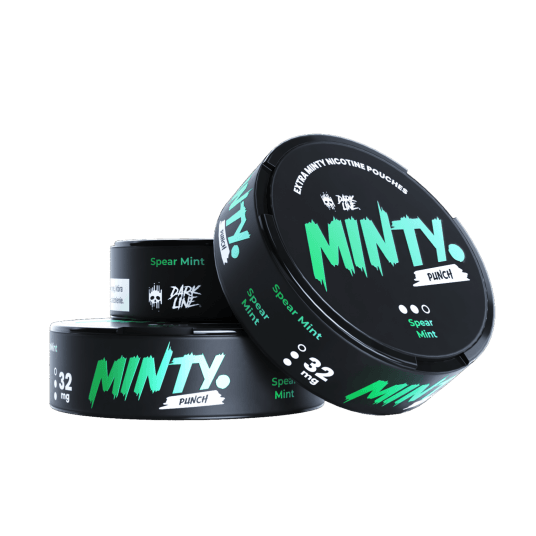 Saszetki nikotynowe Dark Line MINTY Spearmint 32mg
