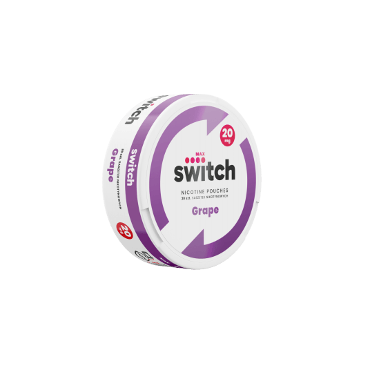 Saszetki nikotynowe Switch - Grape 20mg