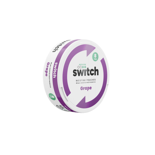 Saszetki nikotynowe Switch - Grape 8mg