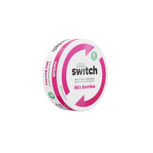 Saszetki nikotynowe Switch - Mixed Berries 8mg