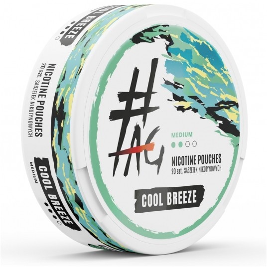 Saszetki nikotynowe #TAG Cool Breeze 8mg