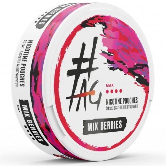 Saszetki nikotynowe #TAG Mix Berries 20mg