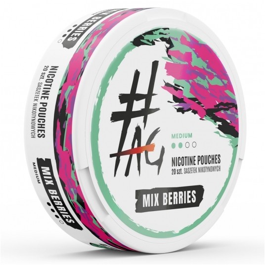 Saszetki nikotynowe #TAG Mix Berries 8mg