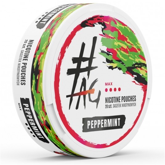 Saszetki nikotynowe #TAG Peppermint 20mg