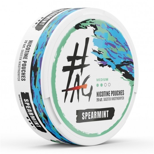 Saszetki nikotynowe #TAG Spearmint 8mg