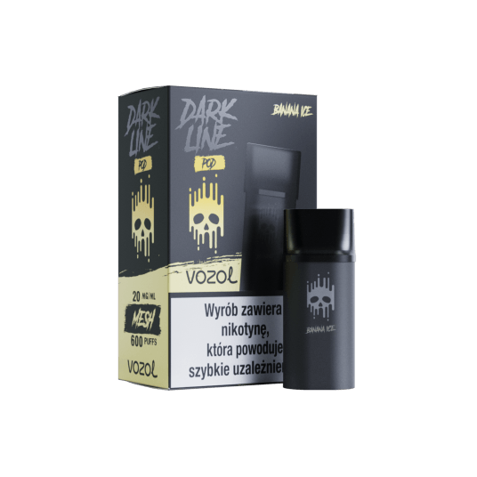 Wkład Dark Line Pod 2ml - Banana Ice 20mg