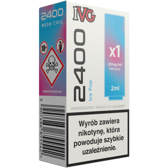 Wkład IVG 2400 Pod 20mg - Ice Pop 2ml
