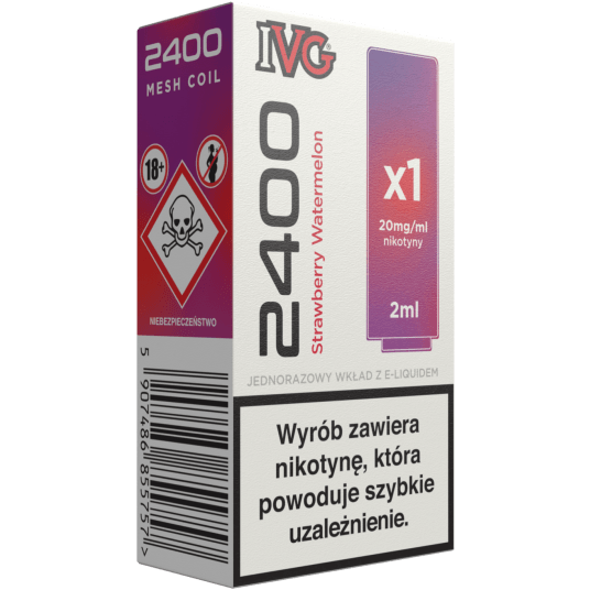 Wkład IVG 2400 Pod 20mg - Strawberry Watermelon 2ml