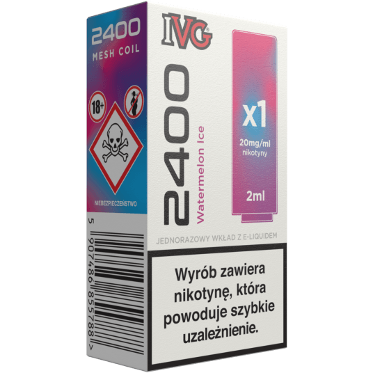 Wkład IVG 2400 Pod 20mg - Watermelon Ice 2ml