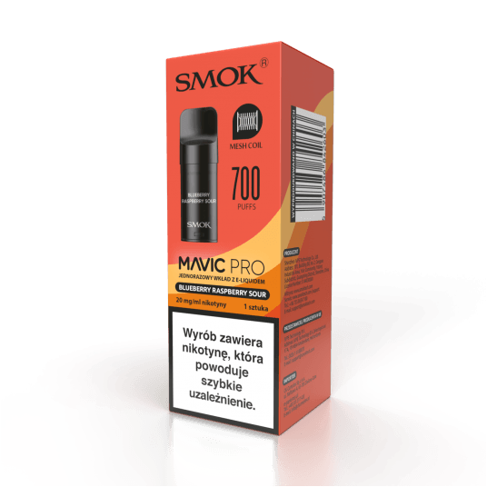 Wkład Smok Mavic Pro 2ml - Blueberry Raspberry Sour 20mg