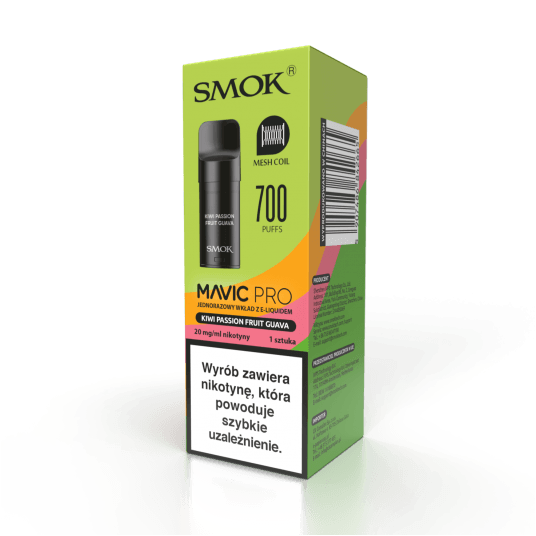 Wkład Smok Mavic Pro 2ml - Kiwi Passion Guava 20mg