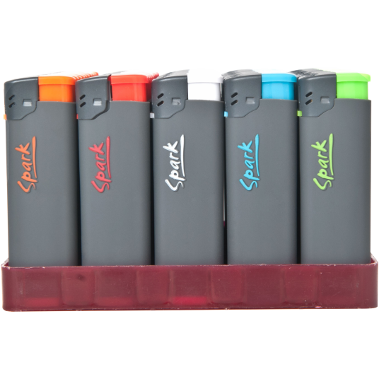 Zapalniczka piezoelektryczna #SPARK1 (3D) Grey I22 50 szt.