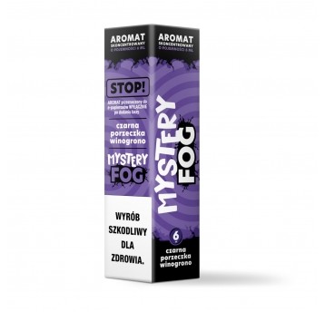 Aromat Mystery FOG Czarna Porzeczka Winogrono 6ml