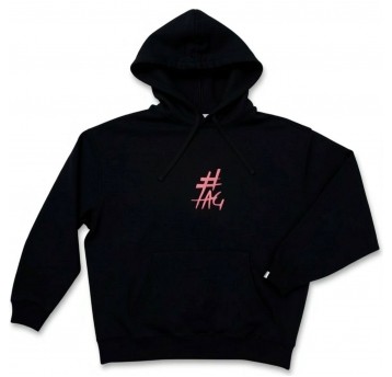 Bluza z różowym haftem #TAG rozmiar L