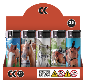 #CK6ST Konie F22 50szt. - piezo.