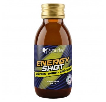 Flavourtec Energy Shot Kofeina Imbir Żeń-szeń 100ml