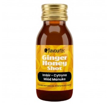 Flavourtec Immuno Ginger Honey Shot Imbir Cytryna Miód Manuka 60ml