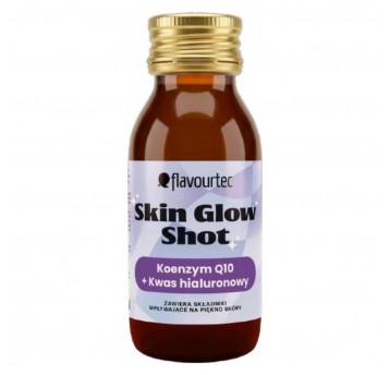Flavourtec Skin Glow Shot Koenzym Q10 Kwas Hialuronowy 60ml