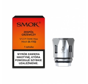 Grzałka Smok V12 Prince Mesh Max - 0.17ohm