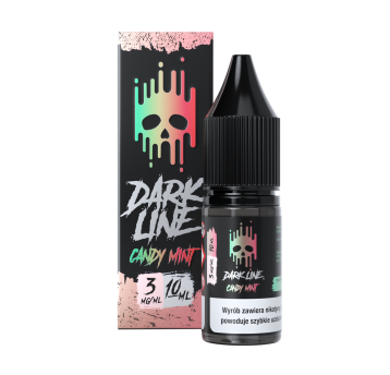 Liquid Dark Line 10ml Candy Mint 3mg