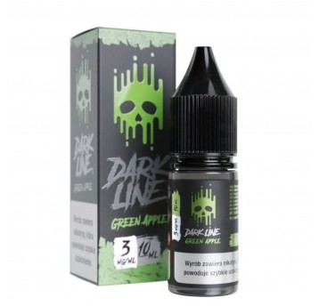 Liquid Dark Line 10ml Green Apple 3mg