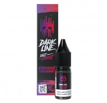 Liquid Dark Line Boost Salt 10ml Blackcurrant Pomegranate 20mg