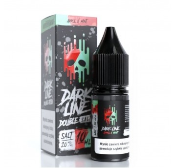 Liquid Dark Line Double Salt 10ml Apple Mint 20mg