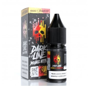 Liquid Dark Line Double Salt 10ml Banana Strawberry 20mg