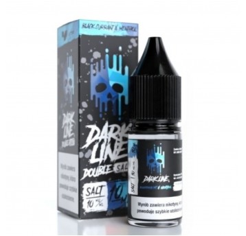 Liquid Dark Line Double Salt 10ml - Blackcurrant Menthol 10mg