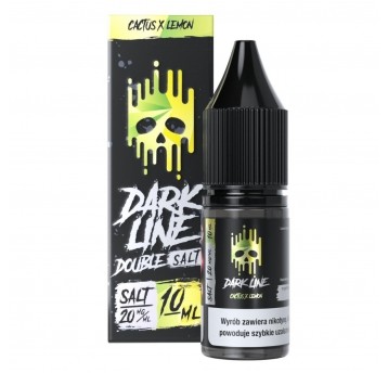 Liquid Dark Line Double Salt 10ml - Cactus Lemon 20mg