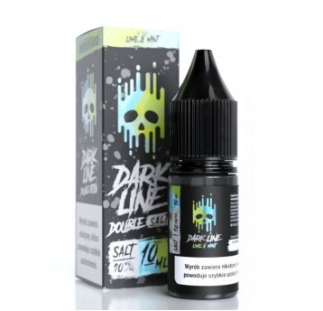 Liquid Dark Line Double Salt 10ml - Lime Mint 10mg