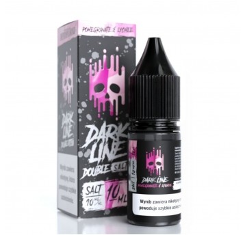 Liquid Dark Line Double Salt 10ml - Pomegranate Lychee 10mg