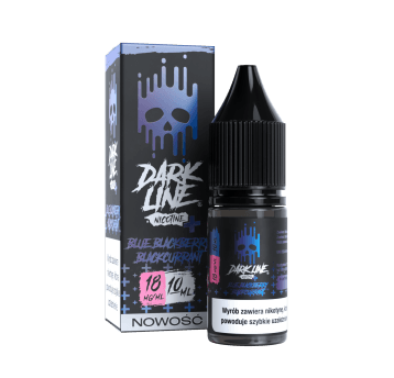 Liquid Dark Line Nicotine+ 10ml Blue Blackberry Blackcurrant 18mg