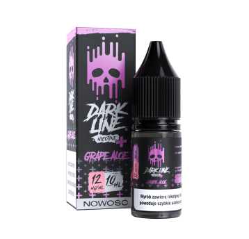 Liquid Dark Line Nicotine+ 10ml Grape Aloe 12mg