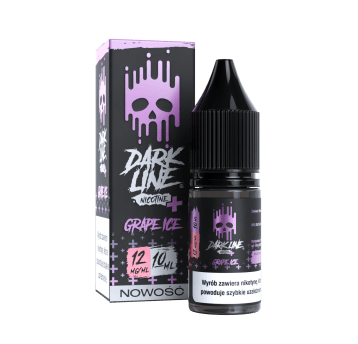 Liquid Dark Line Nicotine+ 10ml Grape Ice 12mg