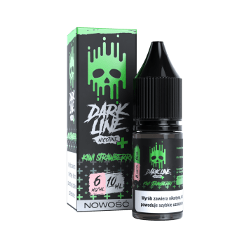 Liquid Dark Line Nicotine+ 10ml Kiwi Strawberry 6mg