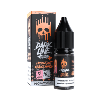 Liquid Dark Line Nicotine+ 10ml Passionfruit Orange Mango 12mg