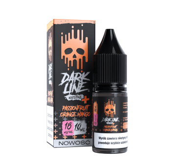 Liquid Dark Line Nicotine+ 10ml Passionfruit Orange Mango 18mg
