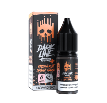 Liquid Dark Line Nicotine+ 10ml Passionfruit Orange Mango 6mg